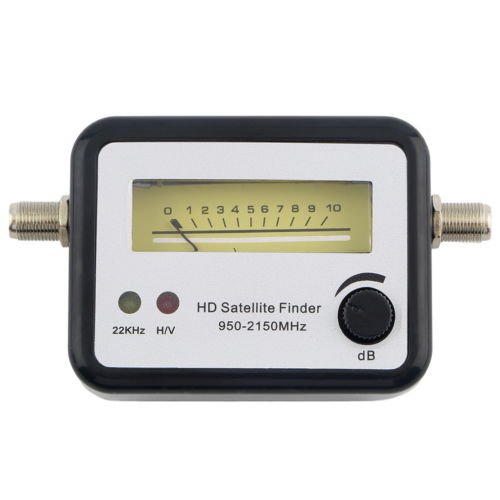 DatConShop(TM) Digital Satellite Signal Finder Meter Compass FTA TV Signal Receiver & Finder