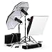Bowens Gemini 1500ws Monolight Kit with 3-500ws Heads, Light Stands, 2 Reflectors, 2 Umbrellas, 1 Softbox, Deluxe Carrying Case, 1 Stand Bag, & Modeling Lamps