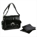 Kalencom Eco-Friendly Midi Buckle Bag, Black