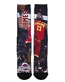 Cleveland Cavaliers 308S Lebron James Mega Mesh Mens Crew Socks