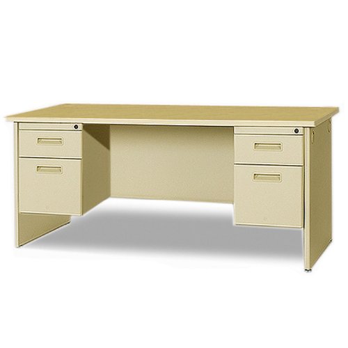 Buy Cheap Double Pedestal Desk 66