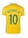 Brazil 2016/17 NEYMAR #10 Home Soccer Kids Jersey - AllYouth Sizes