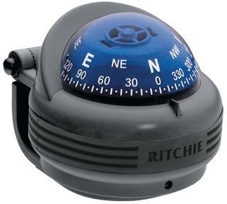 Ritchie Trek Series Bracket Mount Compass, Grey