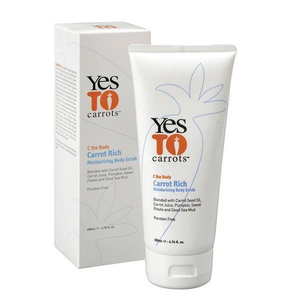 Yes To Carrots Carrot Rich Moisturizing Body Scrub - 6.76 oz.