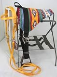 Miniature Horse / Small Bareback Saddle Southwest Style