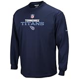 Tennessee Titan T Shirt : Reebok Tennessee Titan Navy Blue Optimus Long Sleeve T Shirt