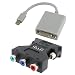 Mini Displayport To Dvi Male / Female Adapter W/ Free Dvi To Hdtv Component Adapter