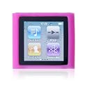 Simplism iPod nano 6th シリコンケースセット ケーブルクリップ、液晶保護フィルム付属 ピンク TR-SCSNNN-PK