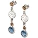 St. Louis Rams Crystal Logo Earrings