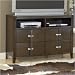 Modus Furniture 1U2689 Perimeter Media Chest, Chocolate Brown