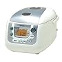Sanyo ECJ-HC55S 5-1/2-Cup Micro-Computerized Rice Cooker and Slow Cooker, White