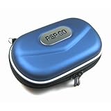 New Blue Hard Bag Case Cover Strap for Sony PSP Go