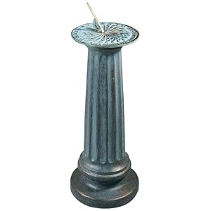 Warm Summer Sundial Ensemble Garden Accent by Universal Lighting and Decor