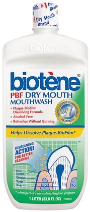 Biotene PBF Plaque Dissolving Mouthwash, 33.8-Ounce Bottle