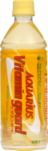 画像：(お徳用ボックス) アクエリアス ビタミンガード 500ml×24本