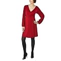 Liz Lange&reg; Maternity V-Neck Pleated Dress - Deep Love Red