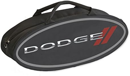 Goboxes 2001 Canvas Tote Bag with Dodge Logo, Black