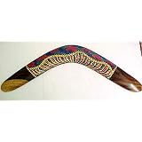 Aboriginal Dot Painted Boomerang Wall Decor Home by Coolstuff4U