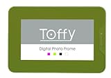 Toffy 7インチ液晶 インテリア デジタルフォトフレーム ティーグリーン DP02-70-TGR