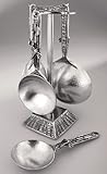 Pewter Dragonfly Measuring Cups & Stand