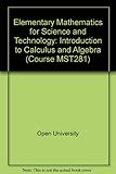 An introduction to calculus and algebra
