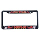 Betty Boop/2 Cute Plastic License Plate Frame