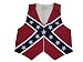 Confederate Civil War Flag Vest Made in the U.S.A