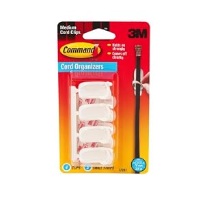 3M Command 17301 Medium Cord Clips by 3M