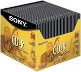 30-Pack CD-R 700MB 80MIN 48X with Slim Jewel Case