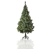 Zoom Produkt-Bild: Weihnachtsbaum Tannenbaum k&uuml;nstlich 160 Lampen 520 Spitzen 180cm