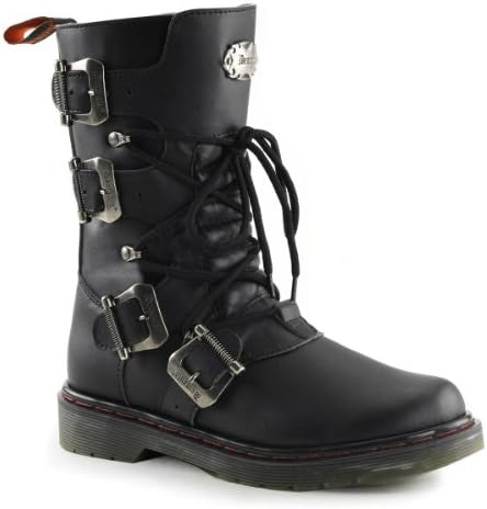 Demonia Unisex Disorder 306 Boots,Black,7 M