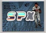 2007 SPX Winning Materials Cal Ripken Jr Game Used Jersey Baseball Card Only 175 Made