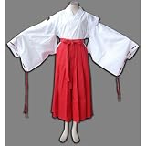 Inuyasha Kikyo Kimono Cosplay Costume Size L