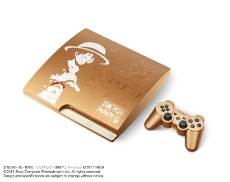 PlayStation 3 (320GB) ワンピース 海賊無双 GOLD EDITION (CEJH-10021)