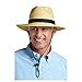 Coolibar UPF 50+ Men's SmartStraw Packable Fedora Hat - Sun Protective