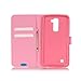 LG K7 Case, LG Tribute 5 Case, JanCalm Wallet Case,[Kickstand] Pattern Premium PU Leather Wallet [Card/Cash Slots] Flip Cover for LG Tribute 5 / LG K7Including-ONE Crystal Pen (Never stop dreaming)