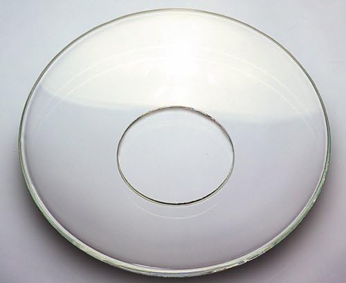 Bobeche Clear Plain Large 4 Inch Dia 01001-100/25 SET OF 2