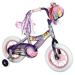 Disney Princess Bike for Girls by Huffy -- 12'' Wheels