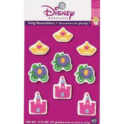 Disney Princess Icing Decorations, 9ct by WILTON