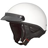 419ivwlH GL. SL160  Fuel Half Helmet with Storm Curtain   Gloss White