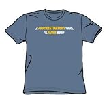 Procrastinator - Adult Slate S/S T-Shirt For Men