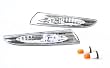 Jaguar X-Type 01-09 Side Bumper Turn Signal Lights- Crystal Clear