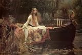 The Lady of Shalott, 1888 Poster Print by John William Waterhouse, 36x24 Artists Poster Print by John William Waterhouse, 36x24