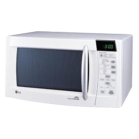 LG Touch control solo microwave white 800w