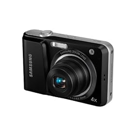 Samsung ES25 Digital Camera - Black (2.5 inch LCD, 12.2MP, 4x Optical Zoom)