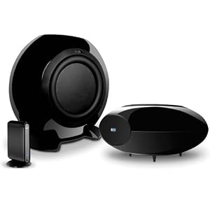 KEF HTB2SE-W Wireless Subwoofer Speaker System (HTB2WGB)