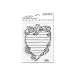 Stampendous SSC235 Doodle Heart Journal