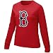 Nike Boston Red Sox Ladies Red Large Logo Long Sleeve T-shirt