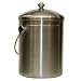 Natural Home Stainless Steel Compost Bin