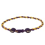 Minnesota Vikings Titanium (Double Braid) Core Sport Necklace